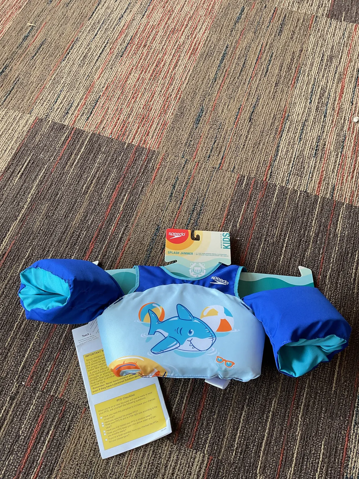 Speedo Kids Splash Jammer- Shark W Beach Balls 1