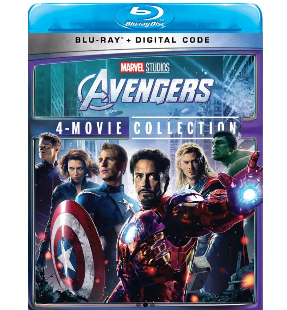 Avengers 4-Movie Collection (Blu-Ray +Digital) 1