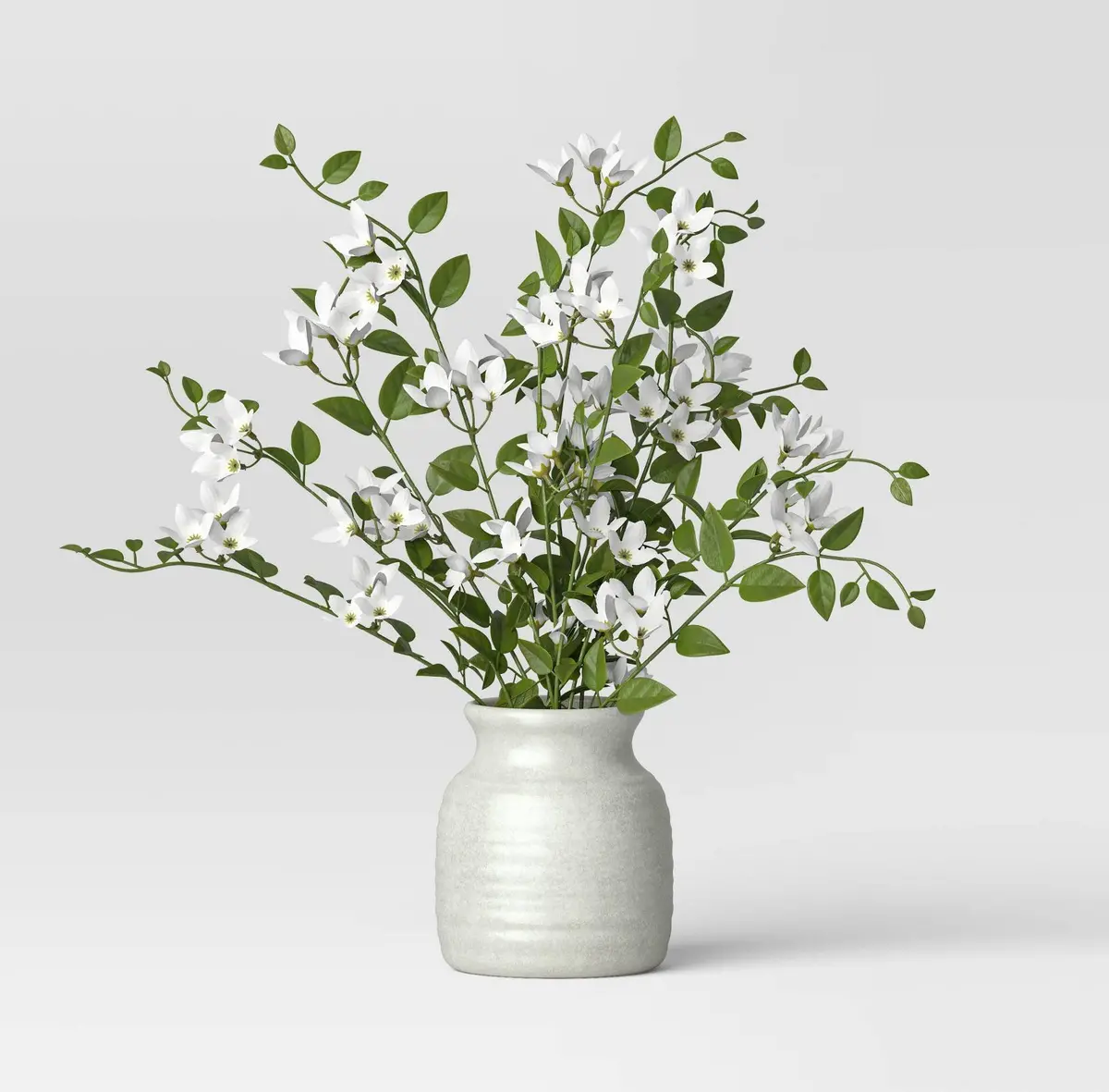 Artificial Floral Arrangement White 1