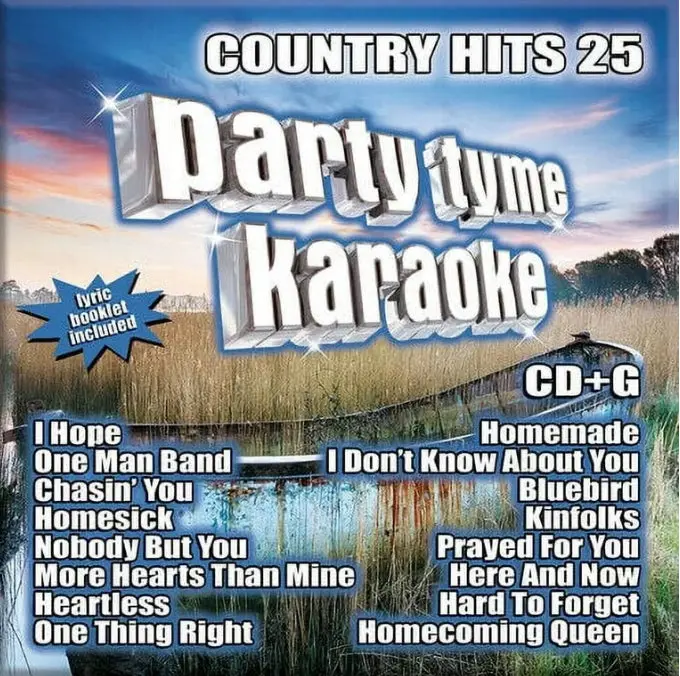 Party Tyme Karaoke Country Hits (Cd) 1