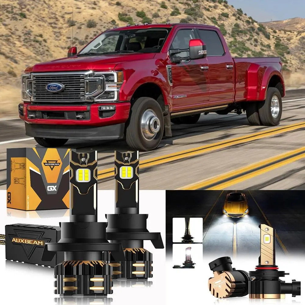 For 2011-2015 Ford F-350 H13 Led Headlight Bulbs 1
