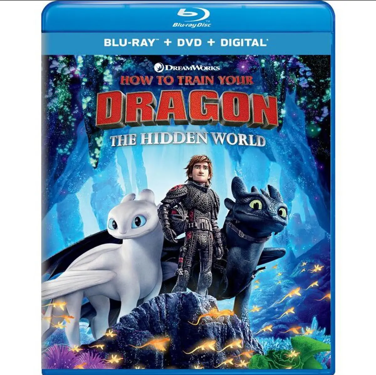 How To Train Your Dragon: The Hidden World (Blu-Ray +Dvd +Digital) 1