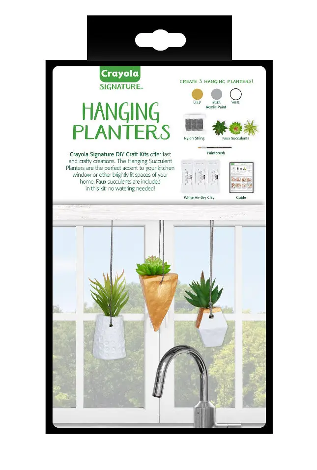 Make Your Own Hanging Planter Kit, Gifts, Easy Craft Project 1