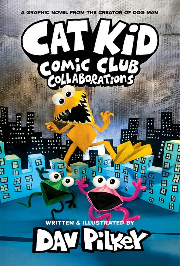 Cat Kid Comic Club #4: A Graphic Novel: From Creator Of Dog Man - By Dav Pilkey (Hardcover) 1