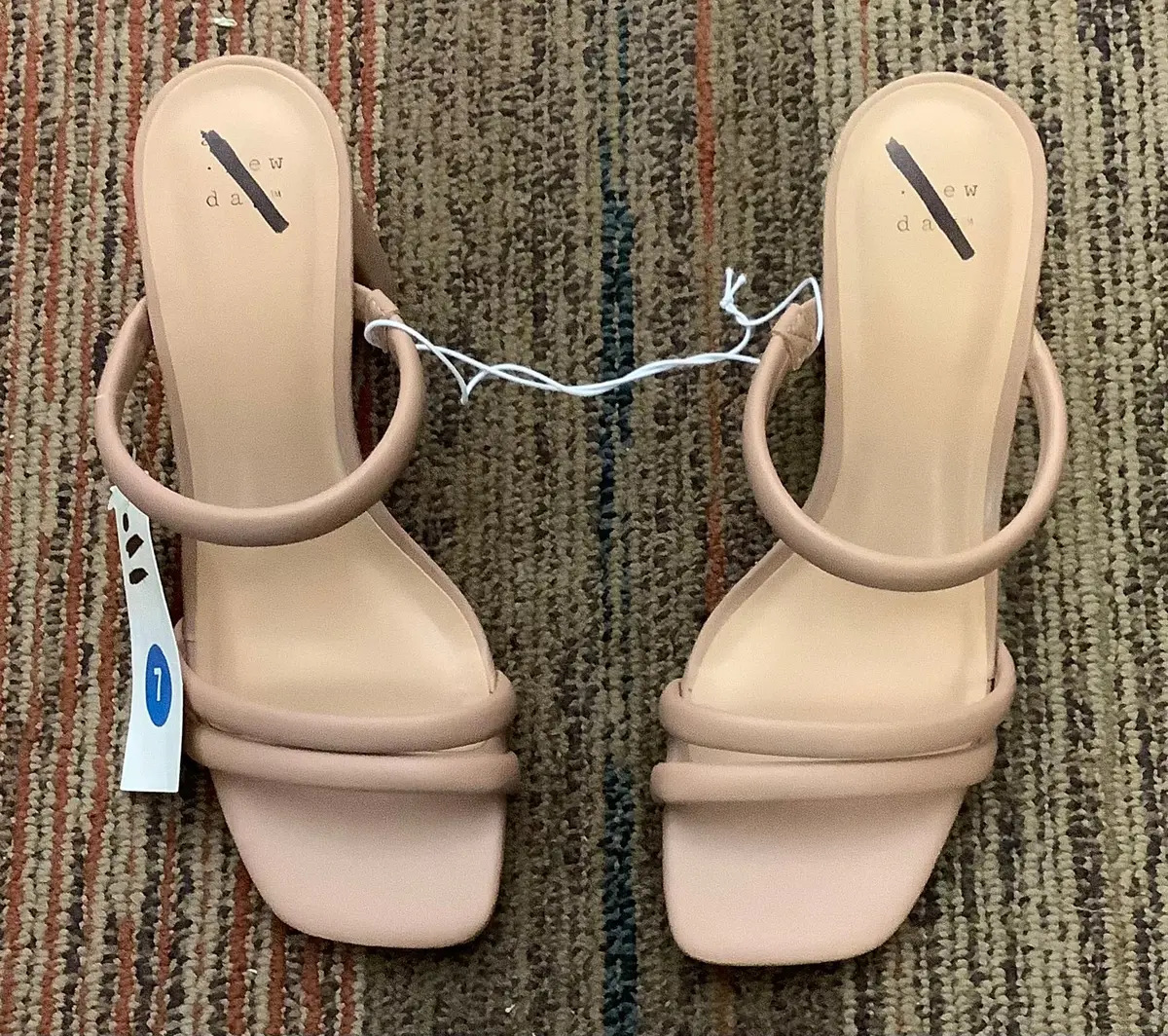 Women's Stacy Mule Heels - Light Brown 7 1