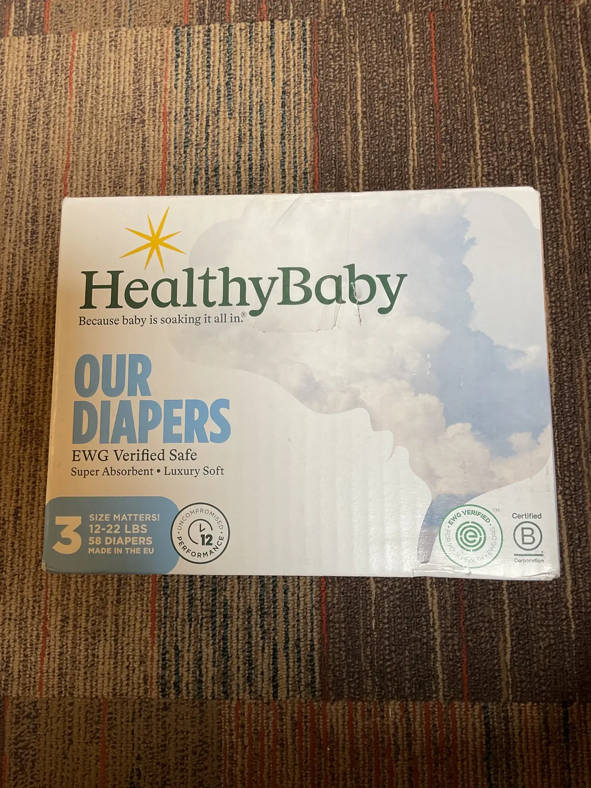 Healthybaby Diapers - Size 3 - 58Ct 1