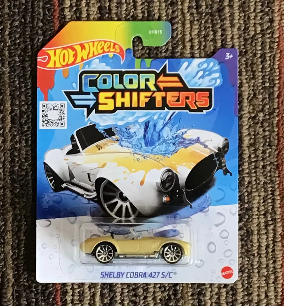 Hotwheels Color Shifters - Yellow To White 1