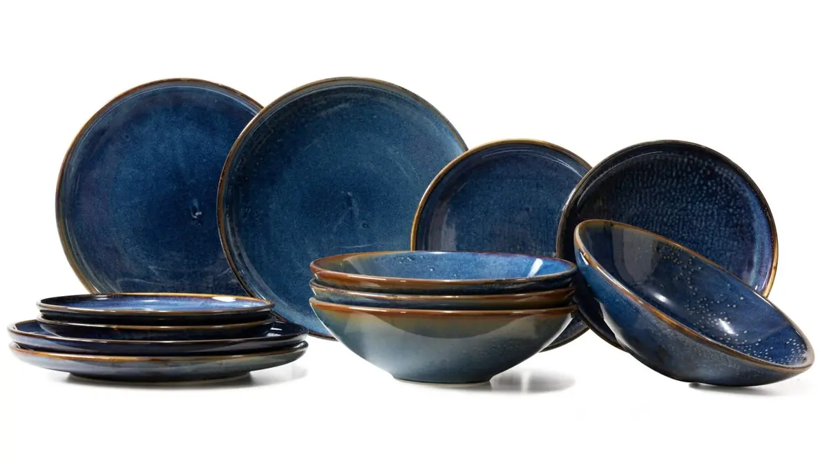 Fine2dine Serviesset Nova 12-Delig / 4 Personen - 4 Dinerborden, 4 Ontbijtborden En 4 Diepe Borden 1