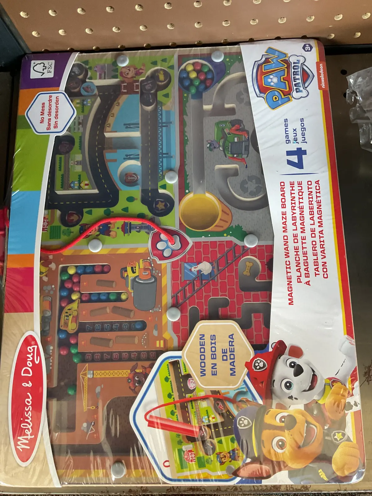 Melissa & Doug Paw Patrol 2 Wooden Magnetic Wand
Maze Board 1