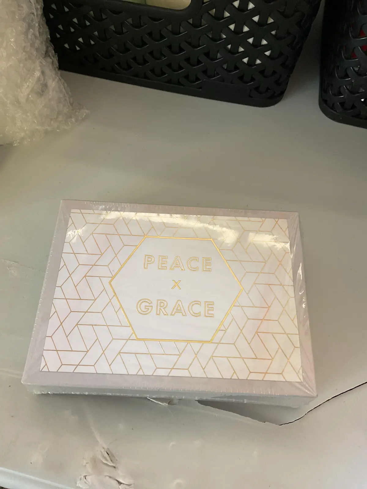 National Brand Christmas ‘Peace X Grace ‘ Note Cards 20Ct 1