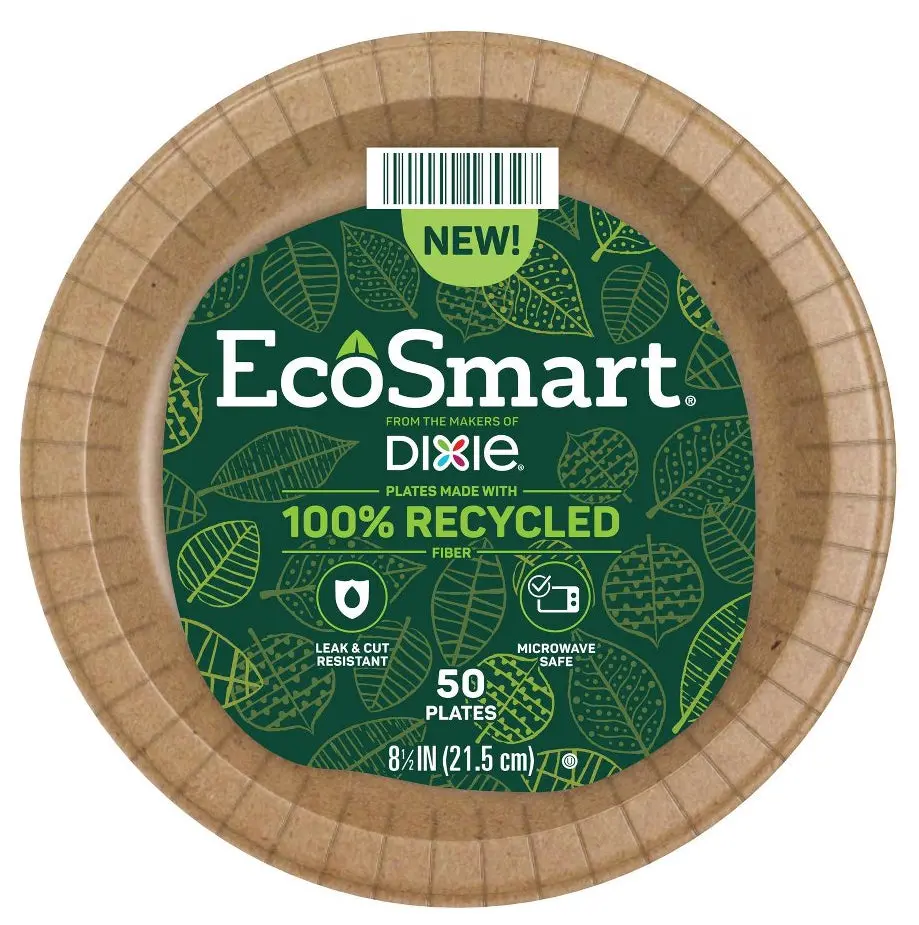 Dixie Ecosmart Plates 8.5" - 50Ct 1