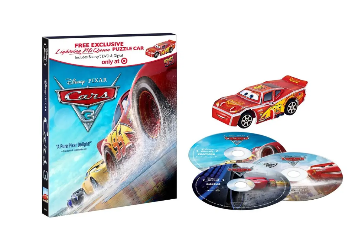 Cars 3 Puzzle Car (Blu-Ray +Dvd) 1