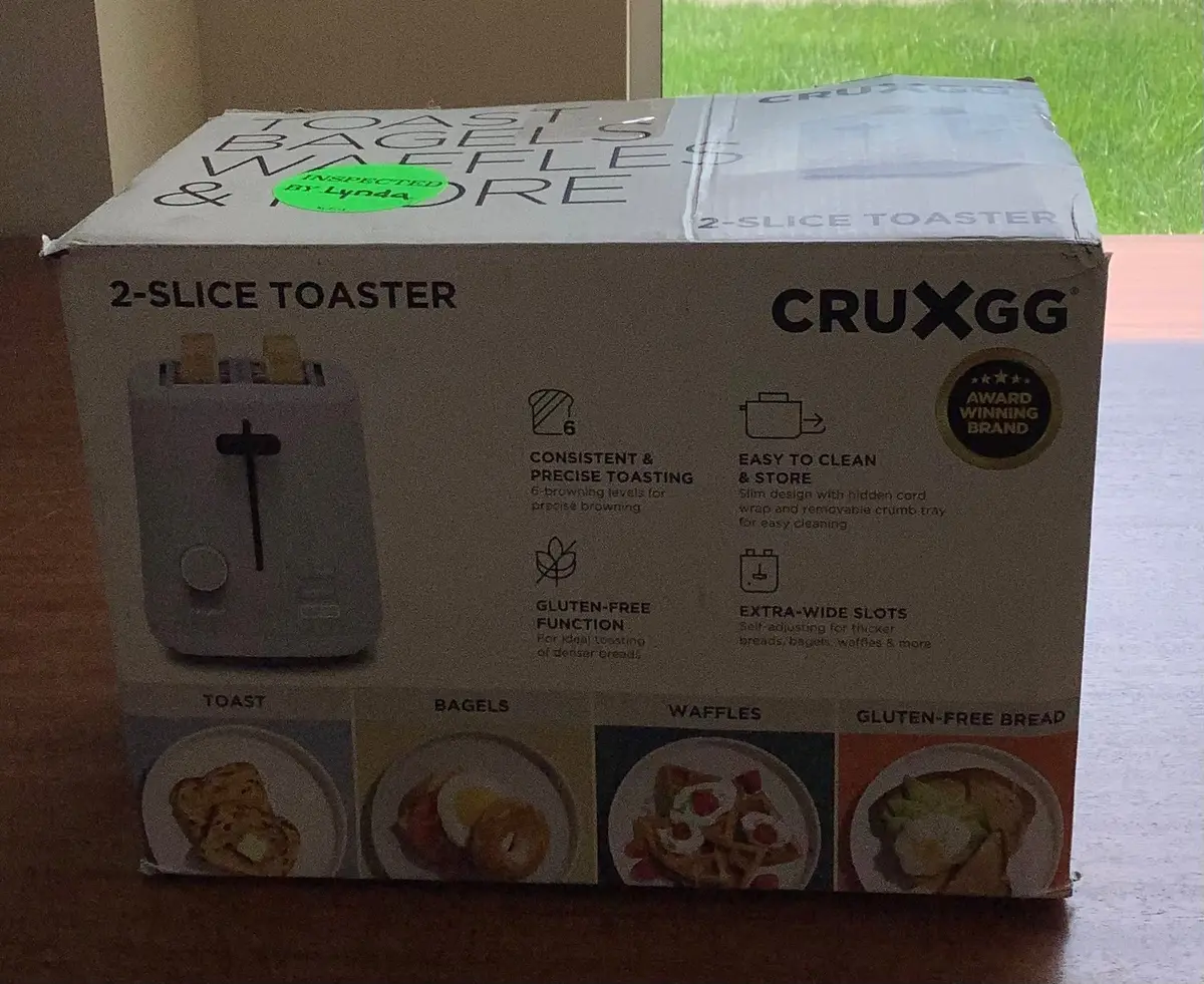 Cruxgg 2 Slice Toaster 1