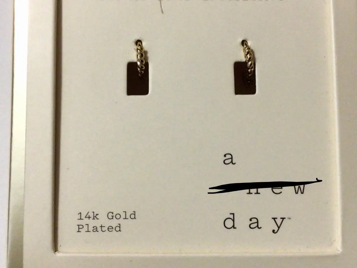 Mini Hoop Earrings- Gold 1
