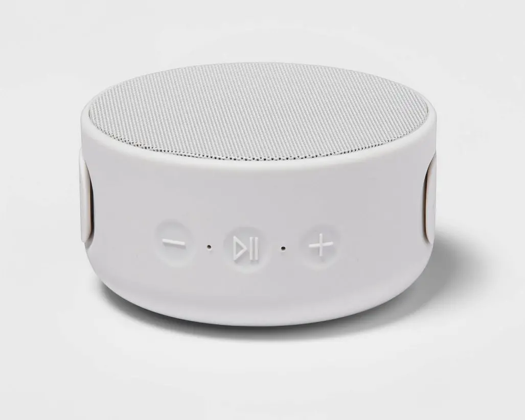 Round Strap Bluetooth Speaker - Gray 1