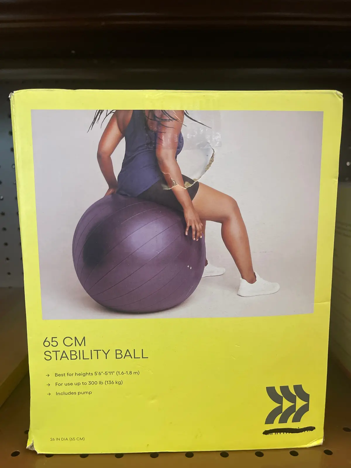 Stability Ball 65Cm Purple 1
