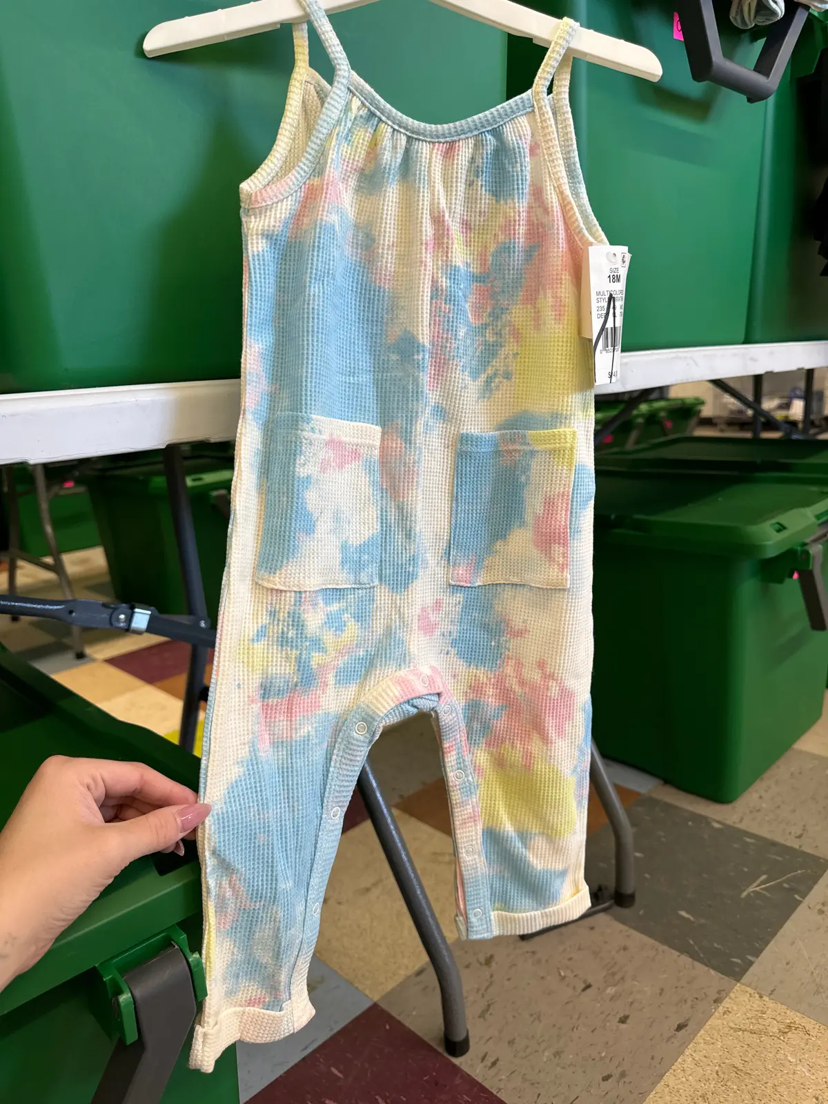 Kids Multicolor Jumpsuit - 18M 1