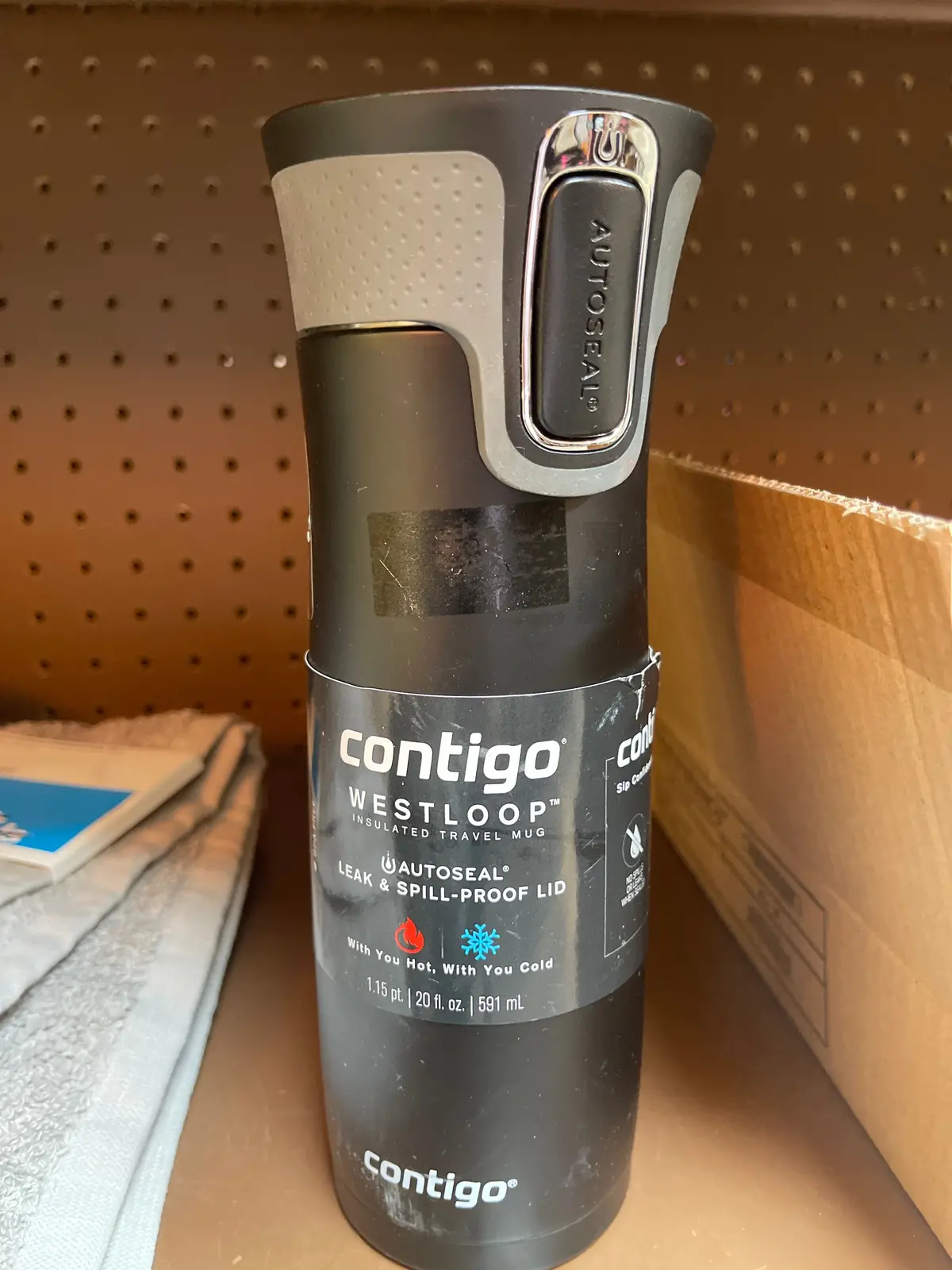 Contigo West Loop 20Oz Stainless Steel Travel
Mug Black 1