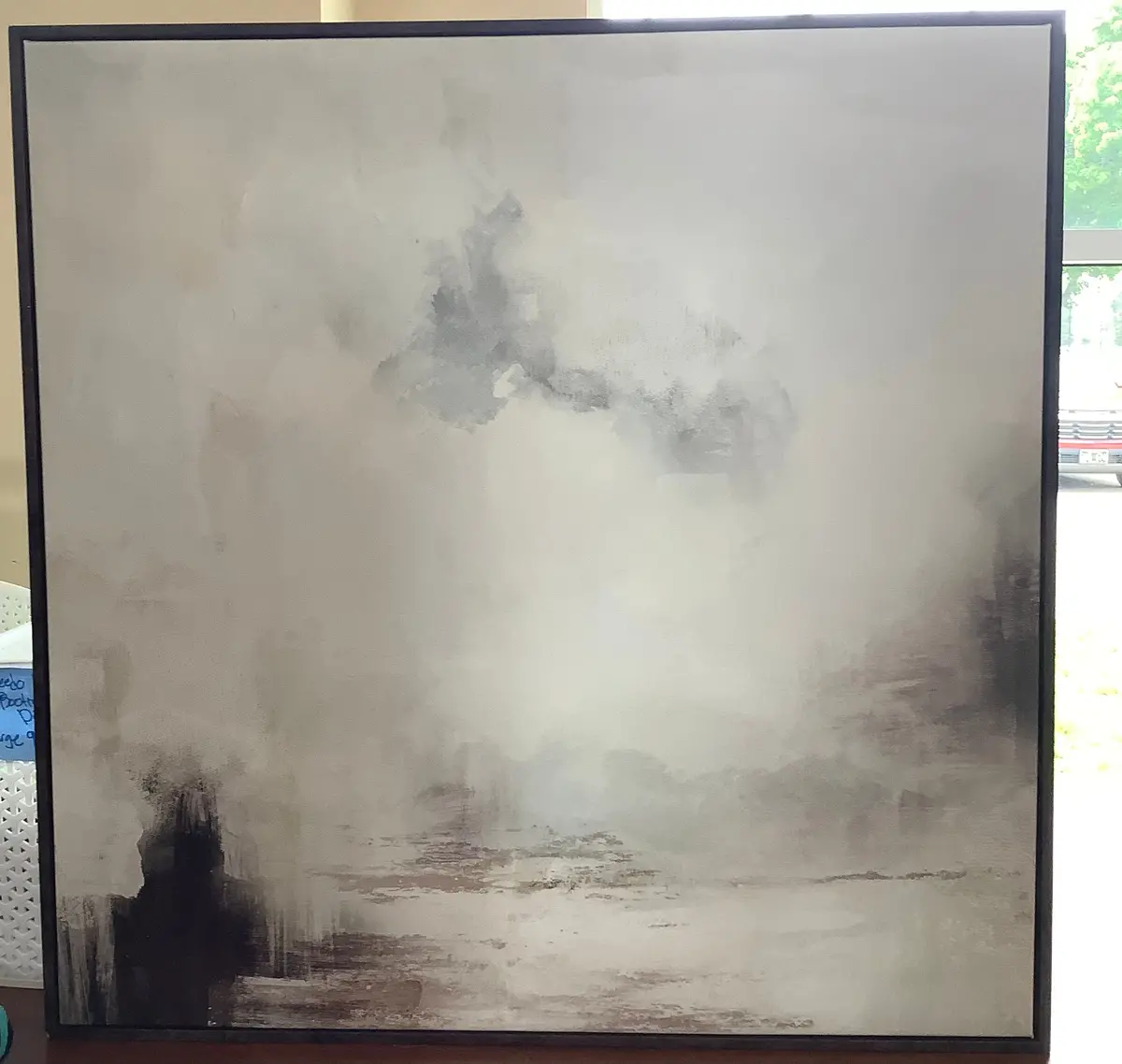 30" X 30" Wonderous Framed Canvas 1