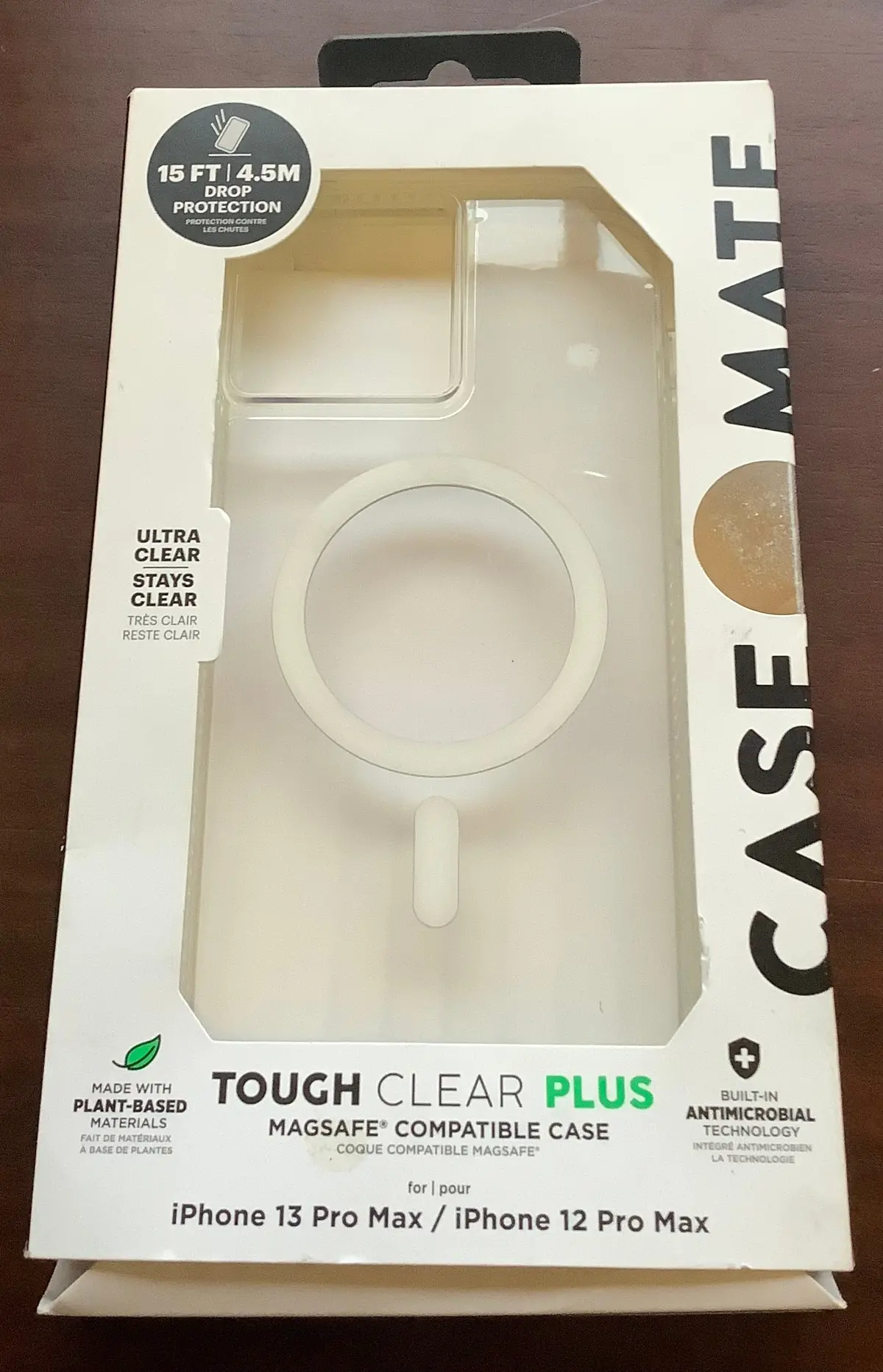 Case Mate Iphone 13 Pro Max/12 Pro Max Case - Clear With Magsafe 1