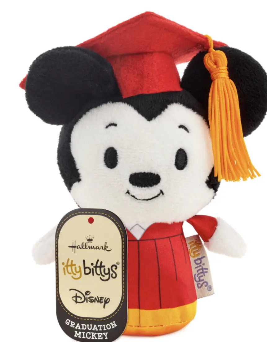 Itty Bittys Disney Mickey Graduation Plush 1