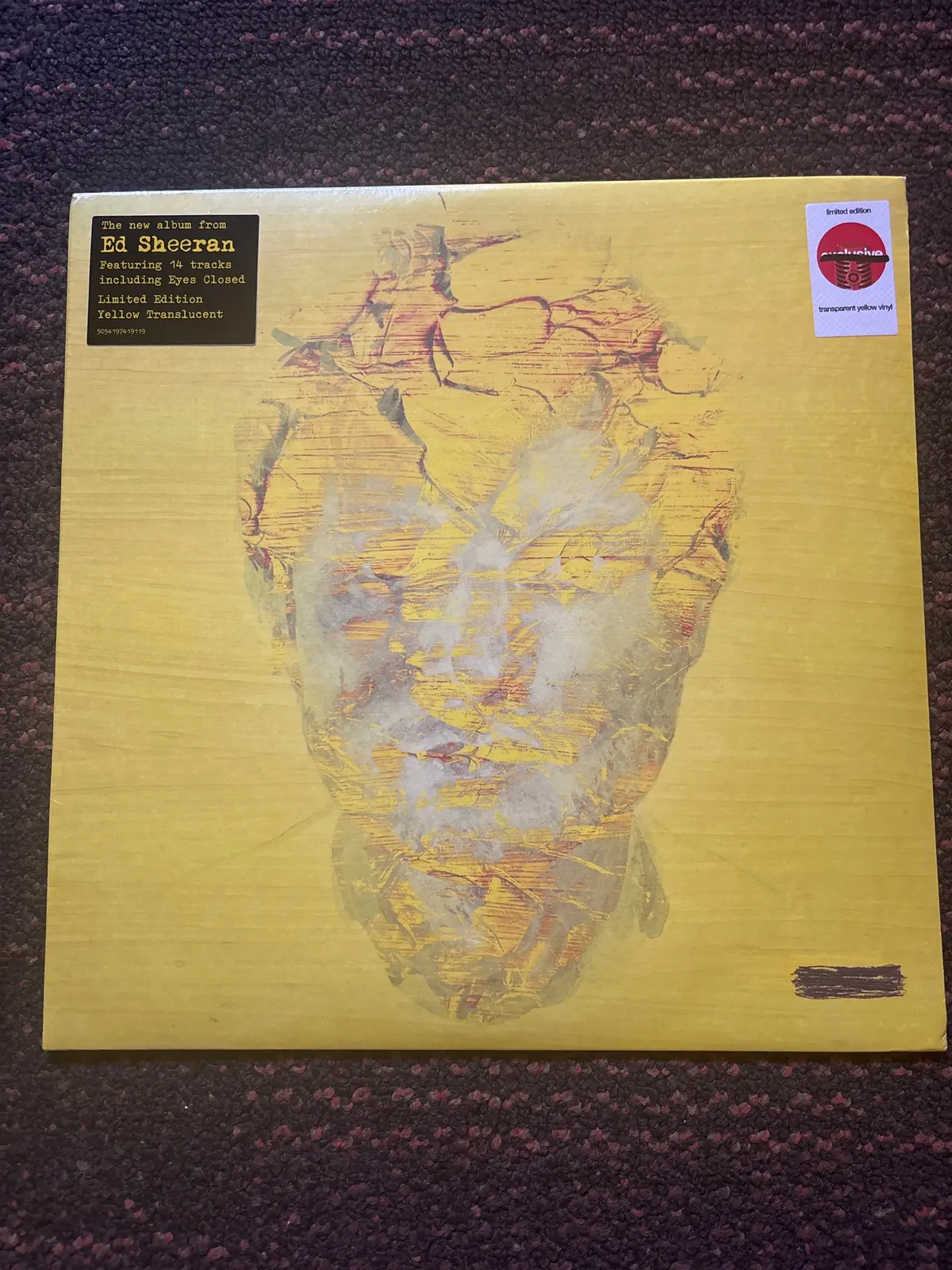 Ed Sheeran (Subtract) (Target Exclusive, Vinyl)
(Transluscent Yellow) 1