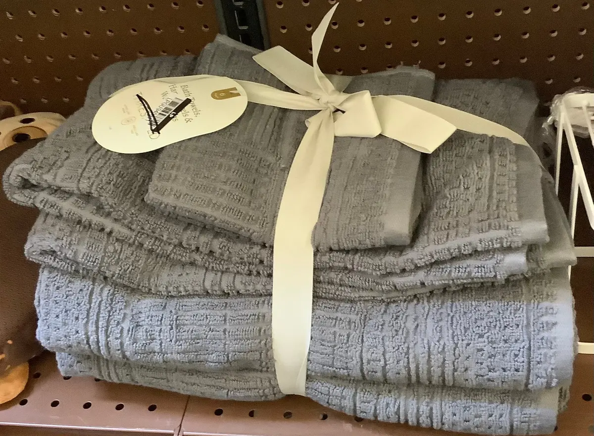 6Pc Bathroom Towel Set 1