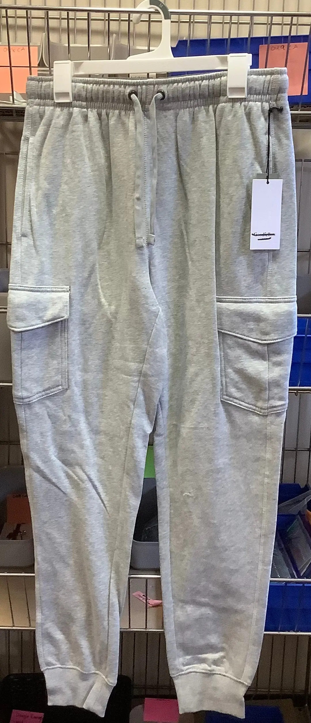 Mens Light Grey Ultra Soft Fleece Medium 1