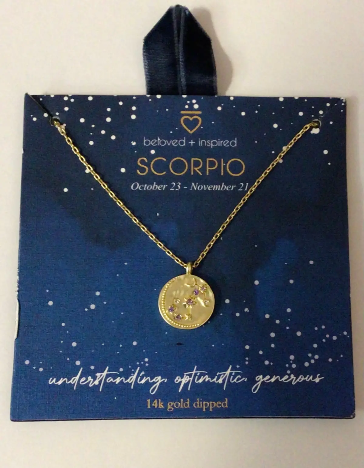 Zodiac Sign Necklace 1