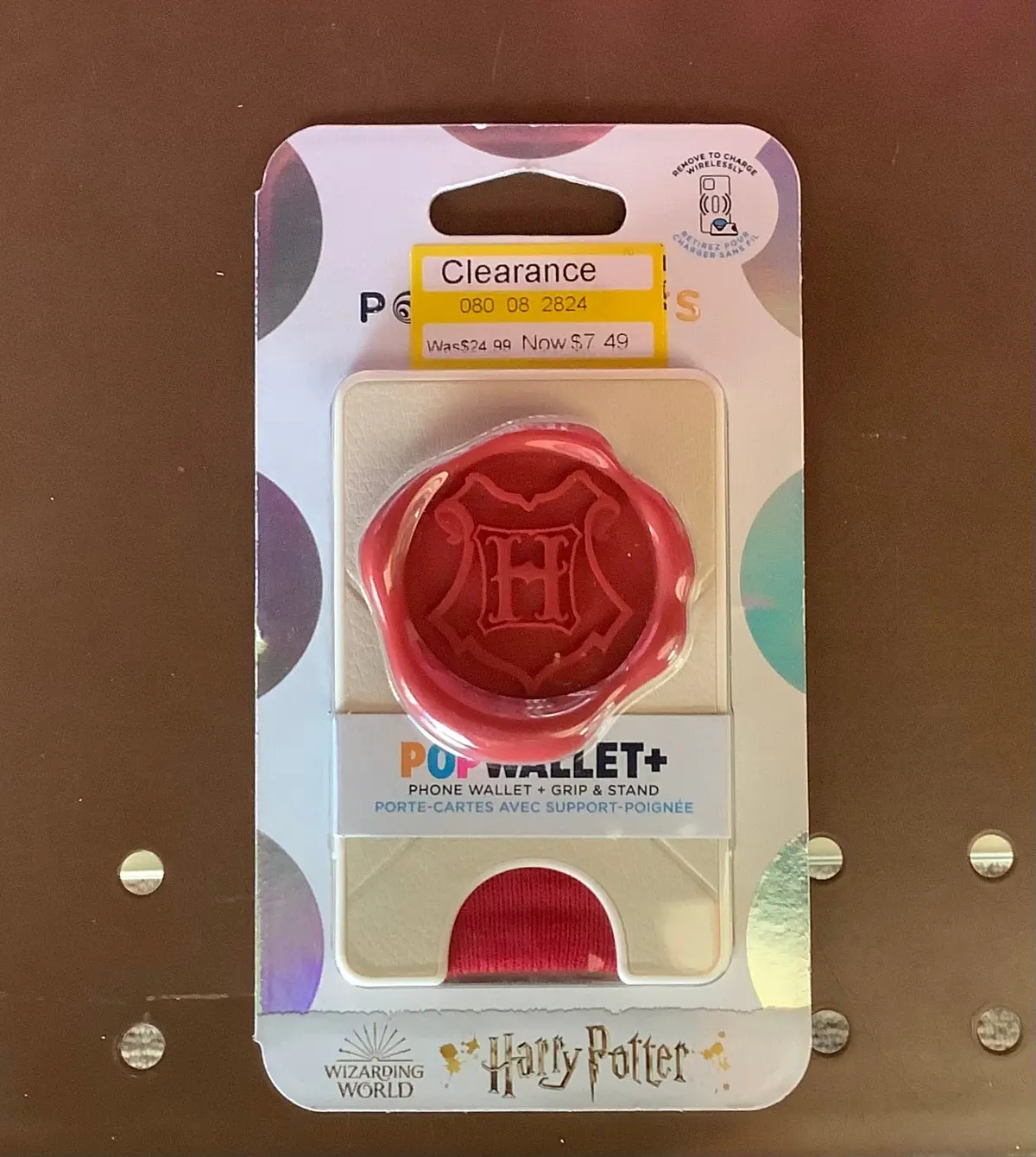 Popwallet + Grip And Stand - Hogwarts Letter 1