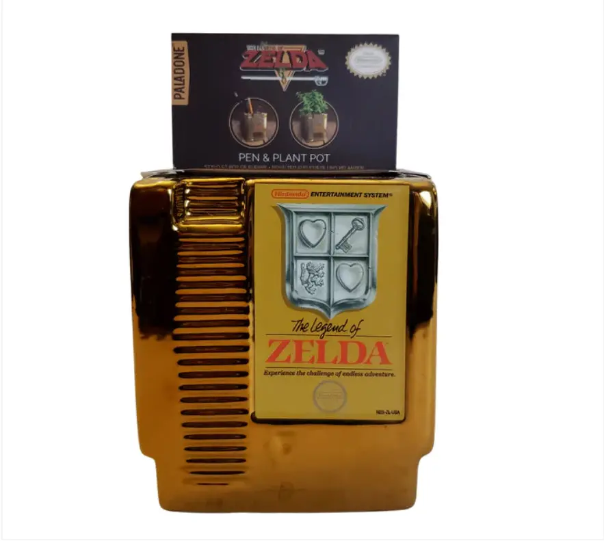 Nintendo Nes The Legend Of Zelda Pen & Plant Pot 1