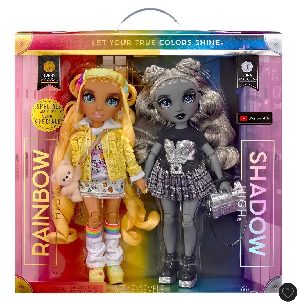 Rainbow High Shadow High Special Edition - Madison Twins
2Pk Fashion Dolls 1