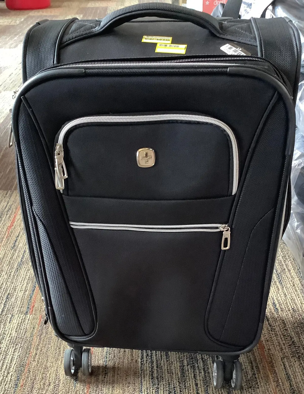 Brand New!!!! Swiss Gear 7850 20" Checklite Expandable Carry On Spinner Luggage - Black 1