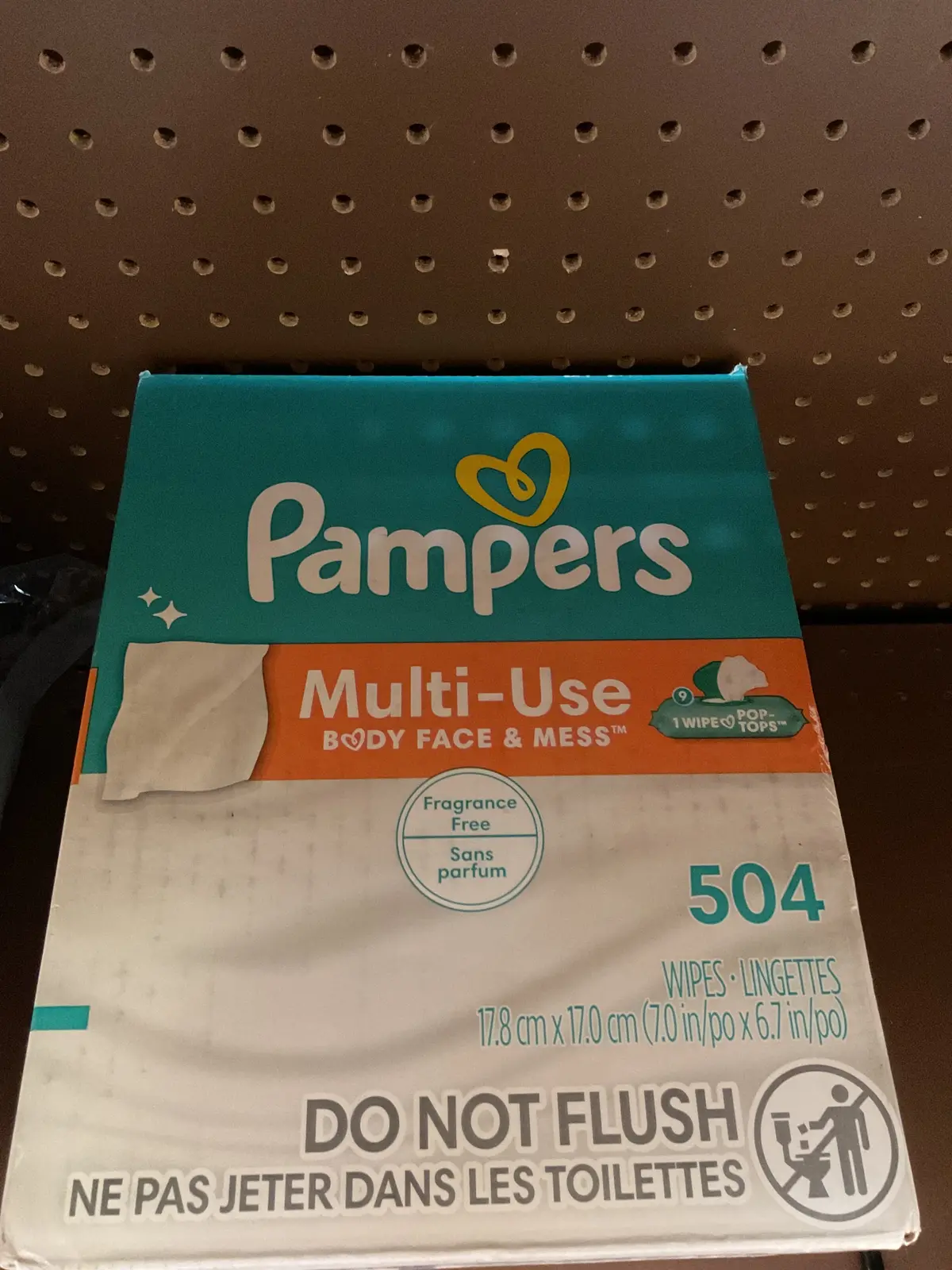 Pampers Multi-Use Fragrance Free Baby Wipes - 504Ct 1
