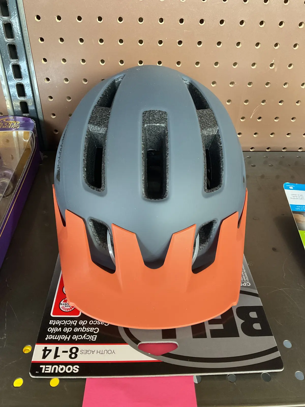 Bell Soquel Cycling Kids' Bike Helmet - Gray/Orange 1