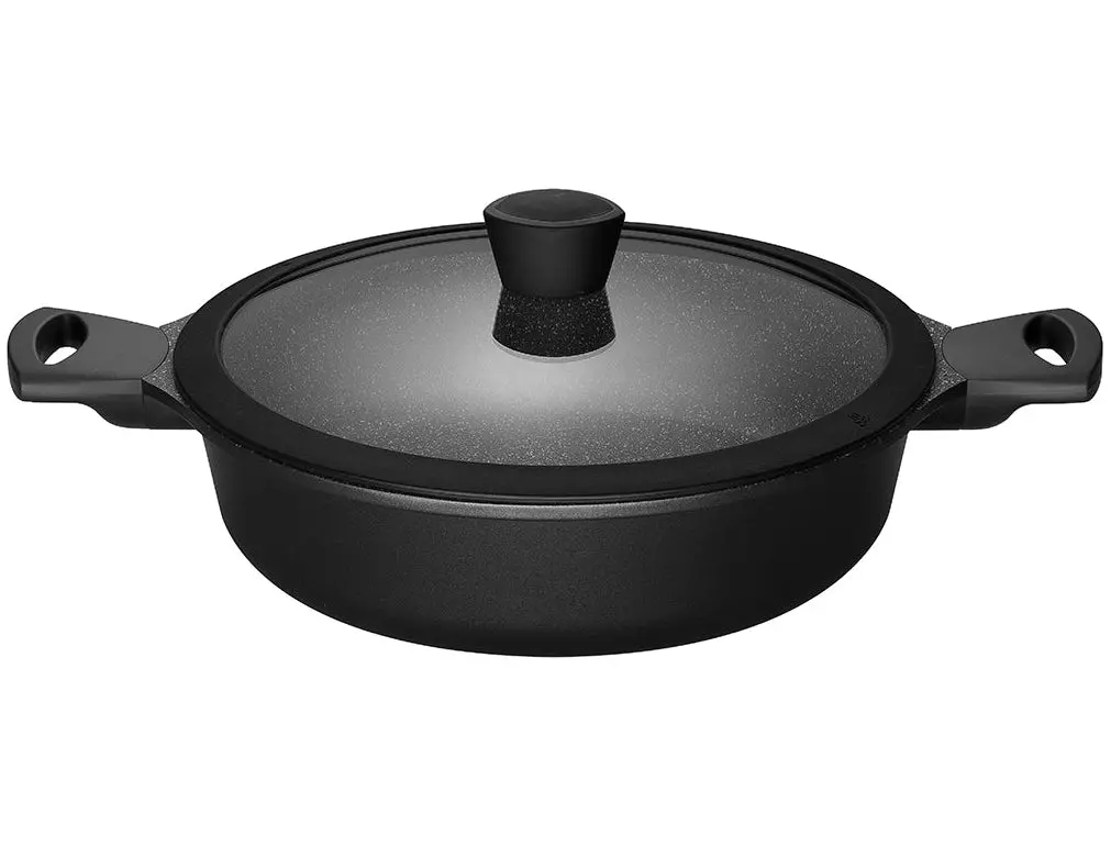 Sola Hapjespan / Sauteerpan Met Deksel Fair Cooking Ø 28 Cm - Standaard Anti-Aanbaklaag 1
