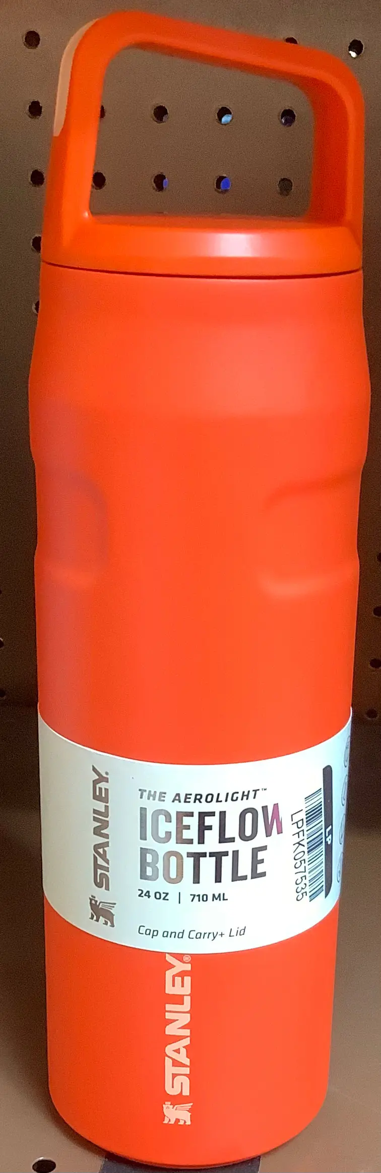 Stanley 24Oz Stainless Steel Iceflow Aerolight Water Bottle
Cap And Carry - Tiger Lily 1