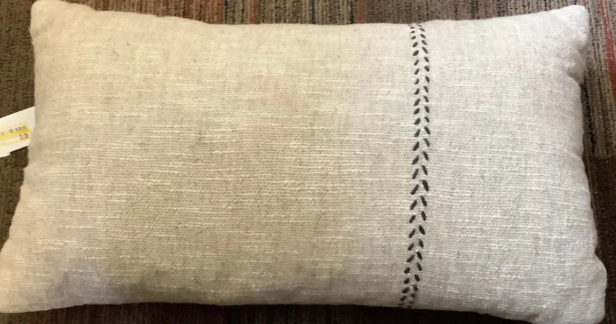 Lumbar Throw Pillow Neutral 1