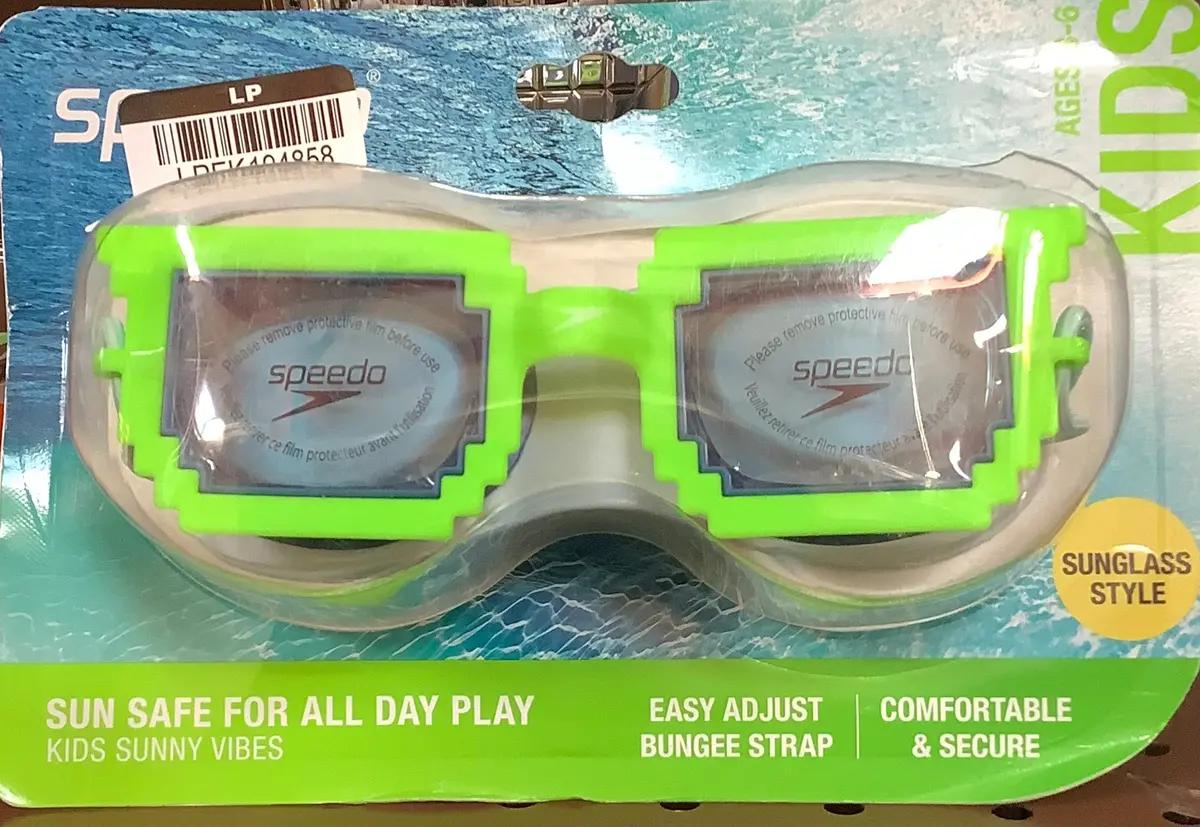 Speedo Kids' Sunny Vibes Swim Goggles - Digital
Green Gecko 1