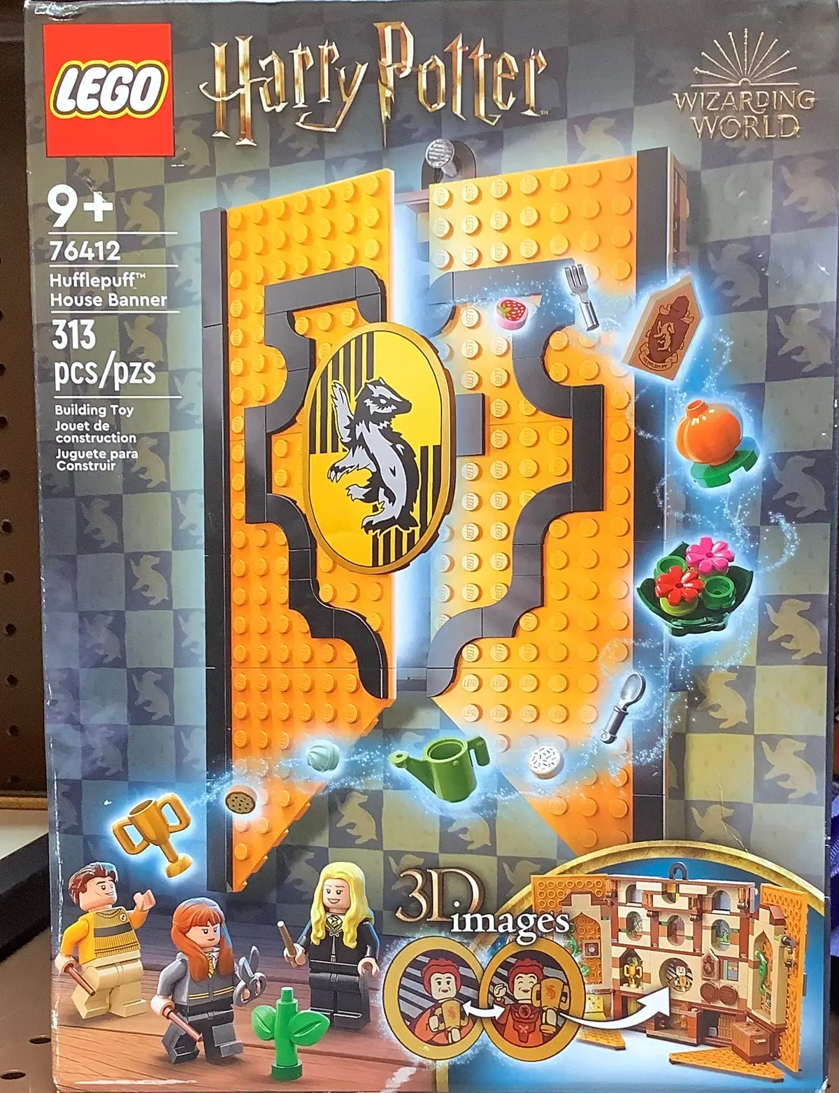 Lego Harry Potter Hufflepuff House Banner 1