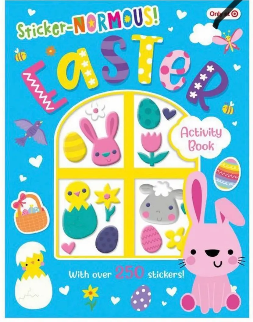Sticker-Normous! Window Stickies Easter
Activity Book - By Patrick Bishop (Paperback) 1