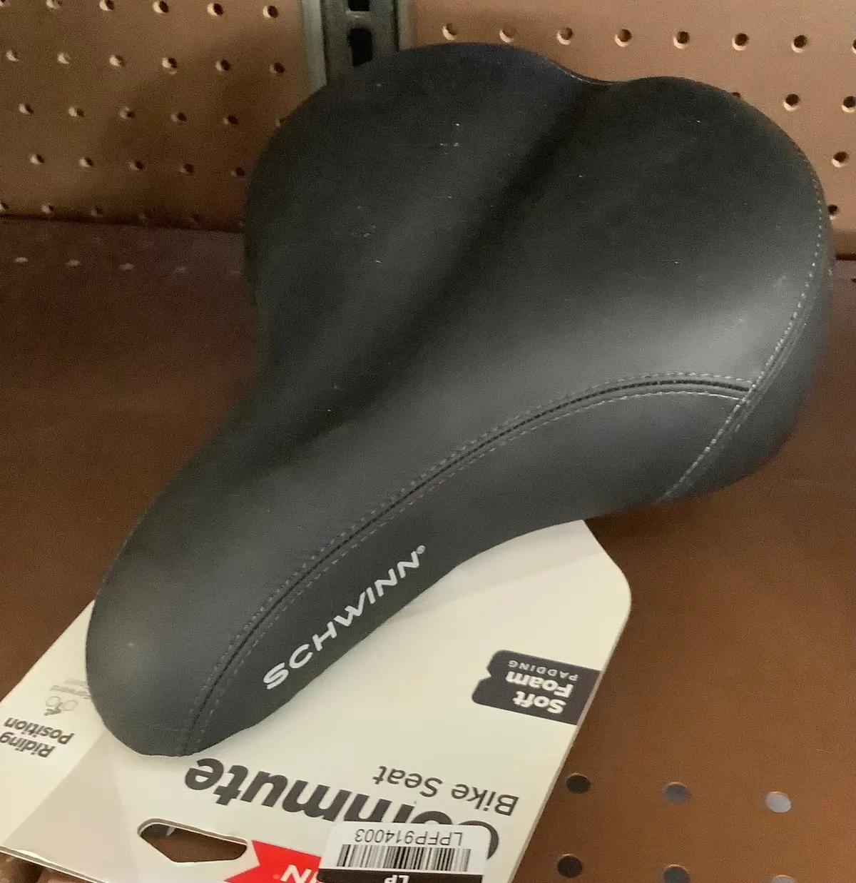 Schwinn Commute Bike Saddle - Black 1