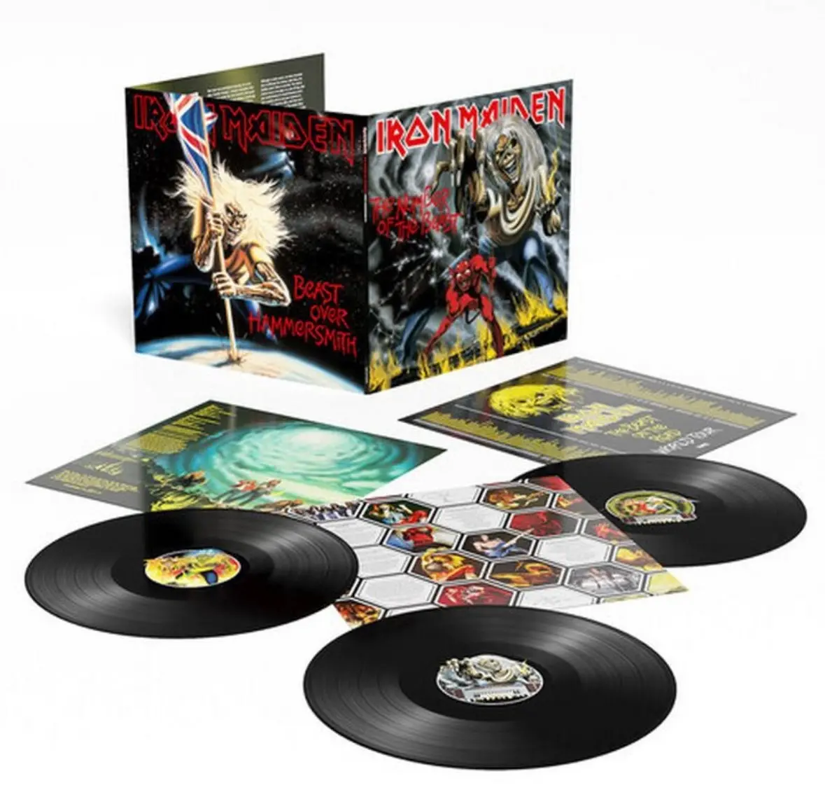 Iron Maiden - The Number Of The Beast / Beast Over Hammersmith (40Th
Anniversary) (Vinyl) 1