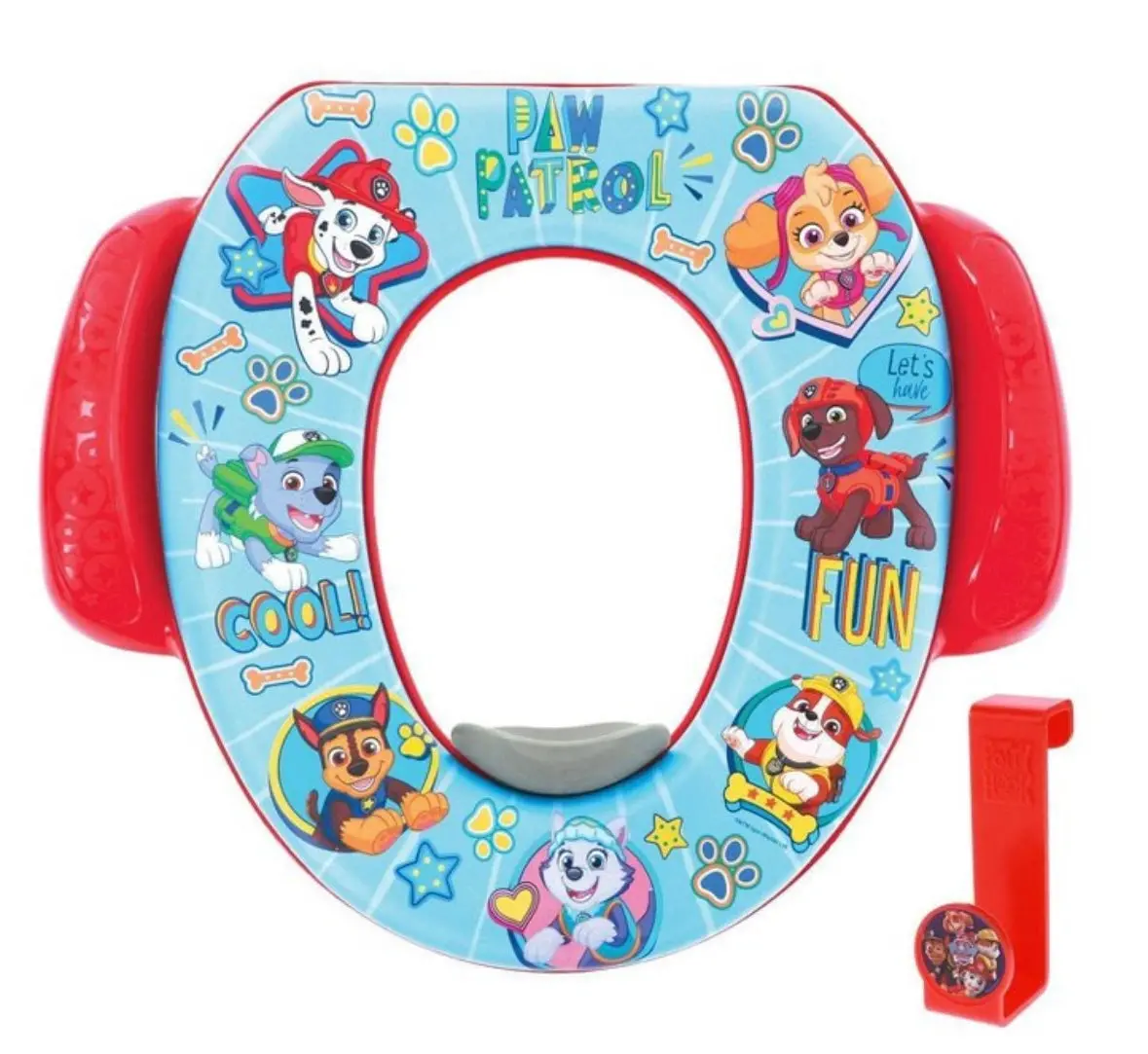 Paw Patrol "Let's Have Fun" Soft Potty Seat With Potty Hook 1