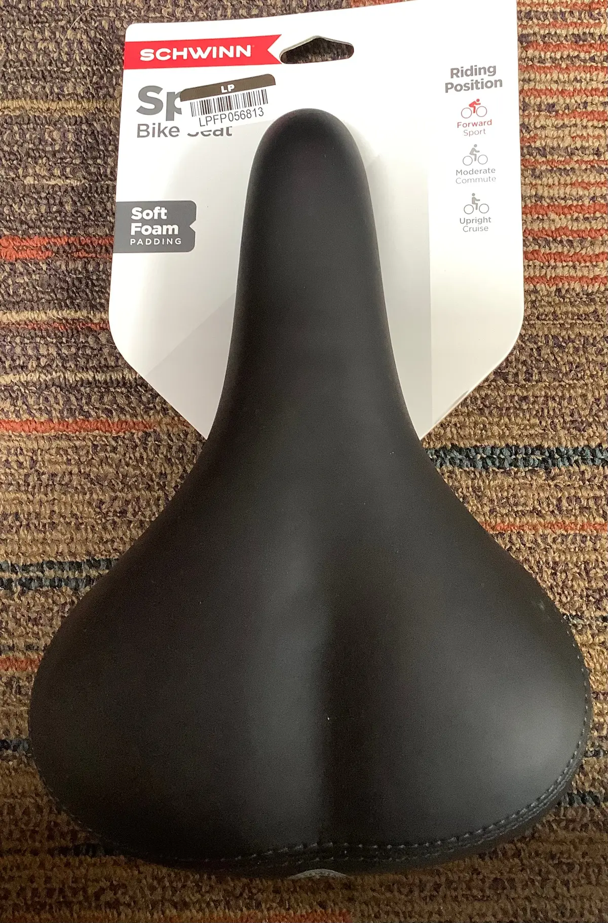 Schwinn Sport Bike Saddle - Black 1