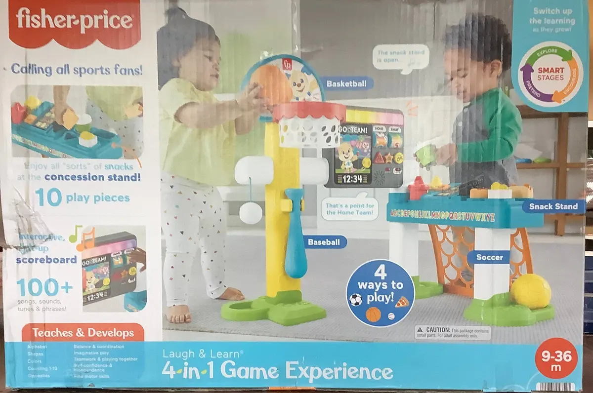 Fisher-Price Laugh & Learn 4-In-1 Game Experience Activity Center 1