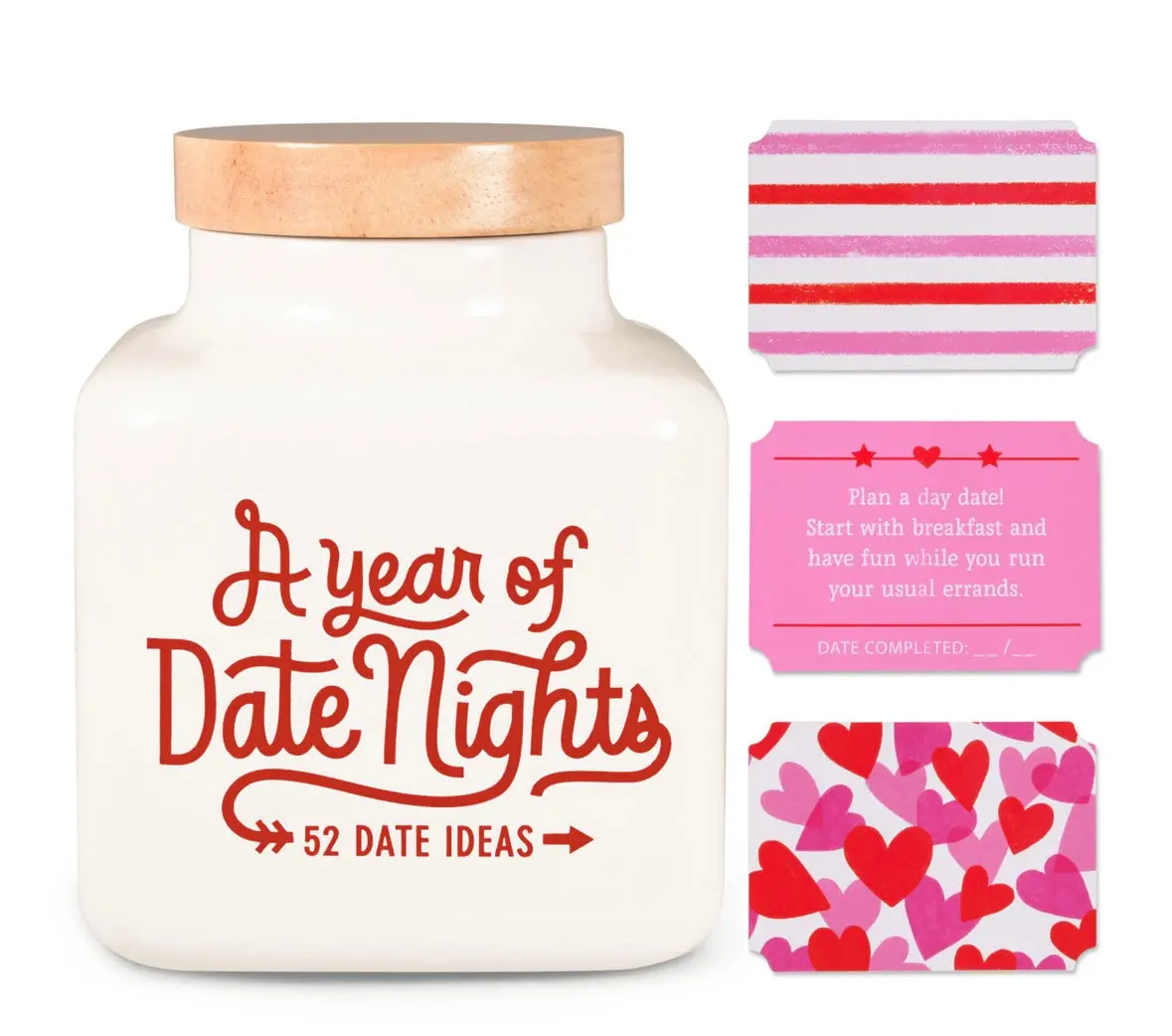 A Year Of Date Nights Jar - National Brand 1