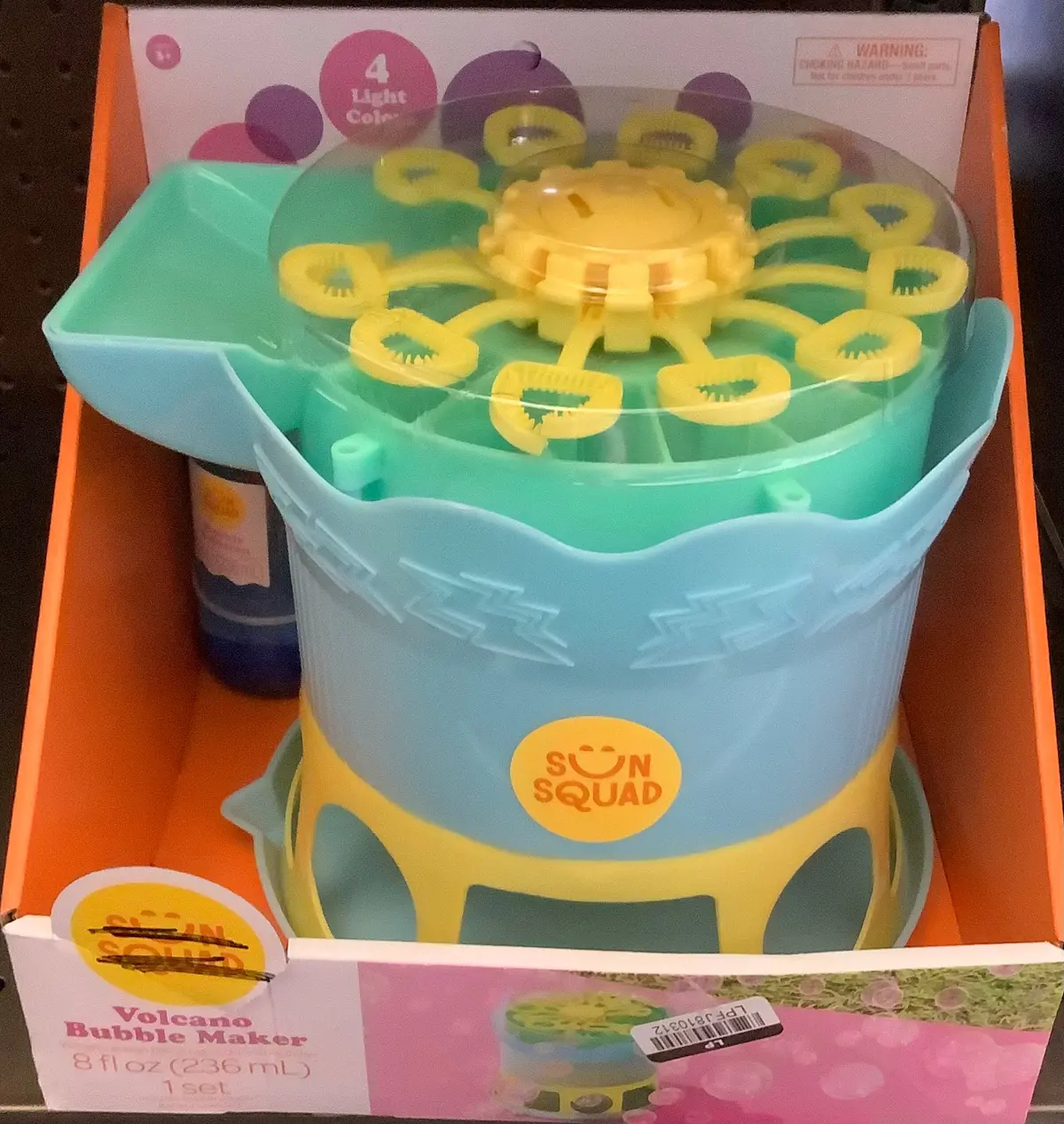 Volcano Bubble Machine 1