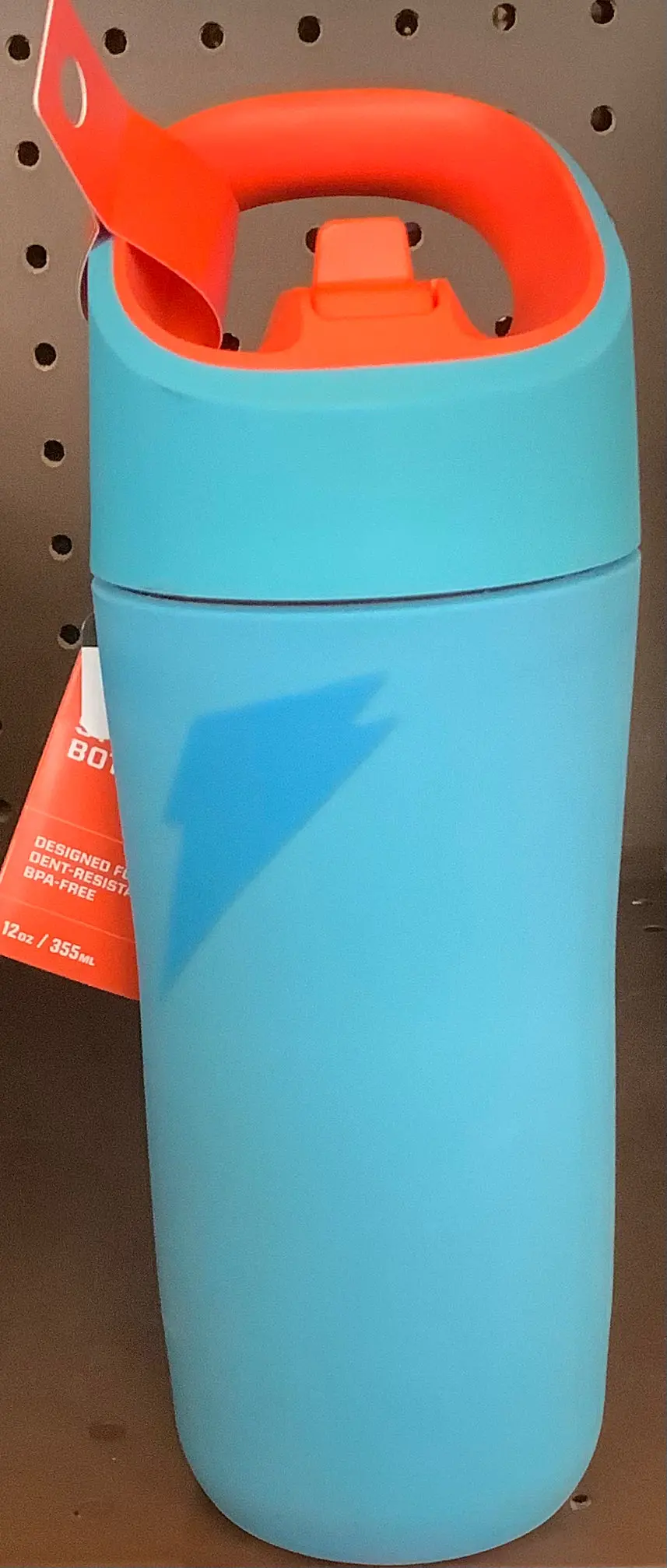 Gatorade 12Oz Stainless Steel Water Bottle - Light Blue 1