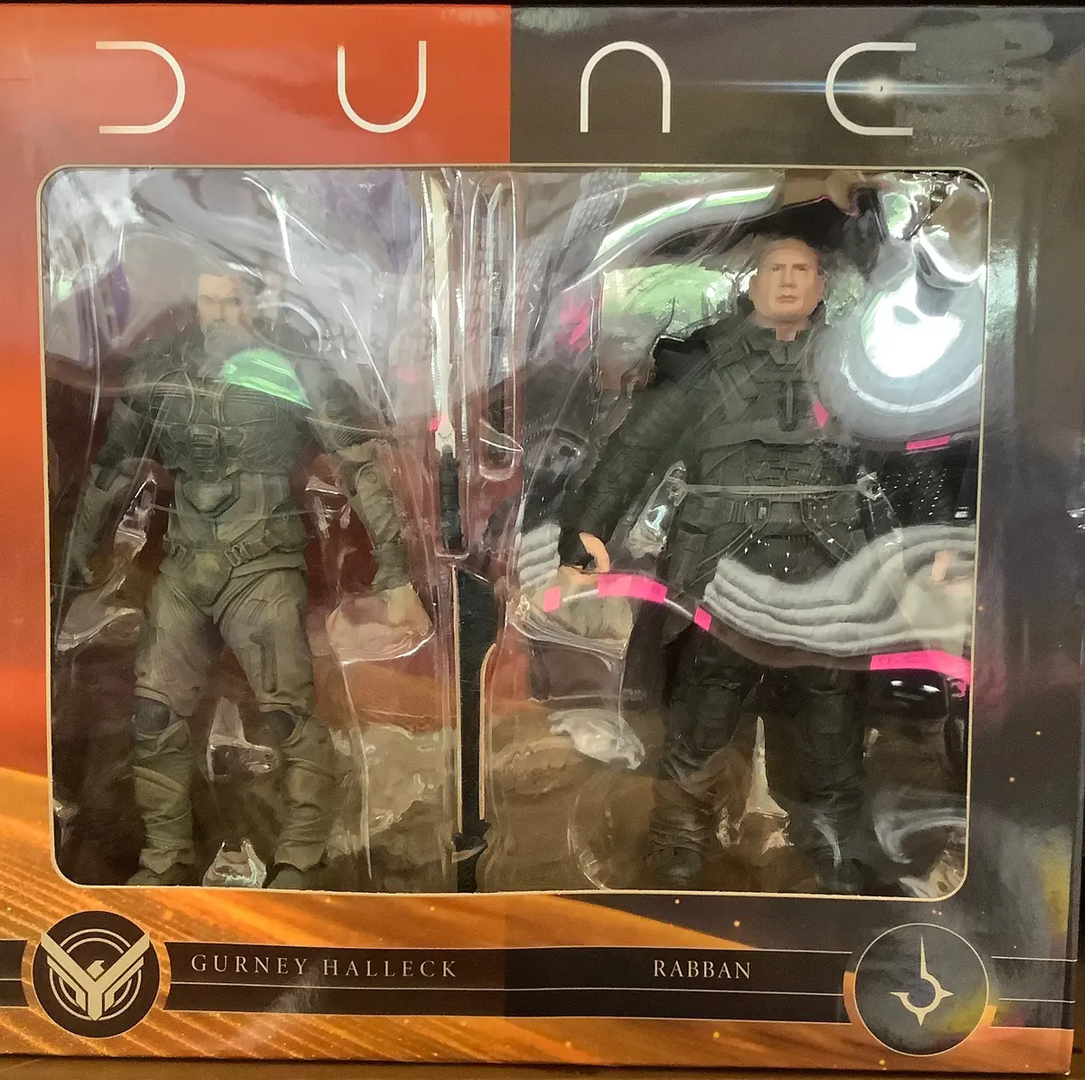 Mcfarlane Toys Dune 2 Battle Gurney Halleck And Rabban 7"
Figures - 2Pk 1